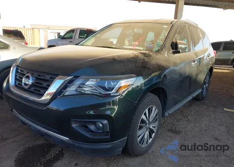 2018 Nissan Pathfinder Sv z USA, uszkodzony, nr VIN 5N1DR2MN4JC646856